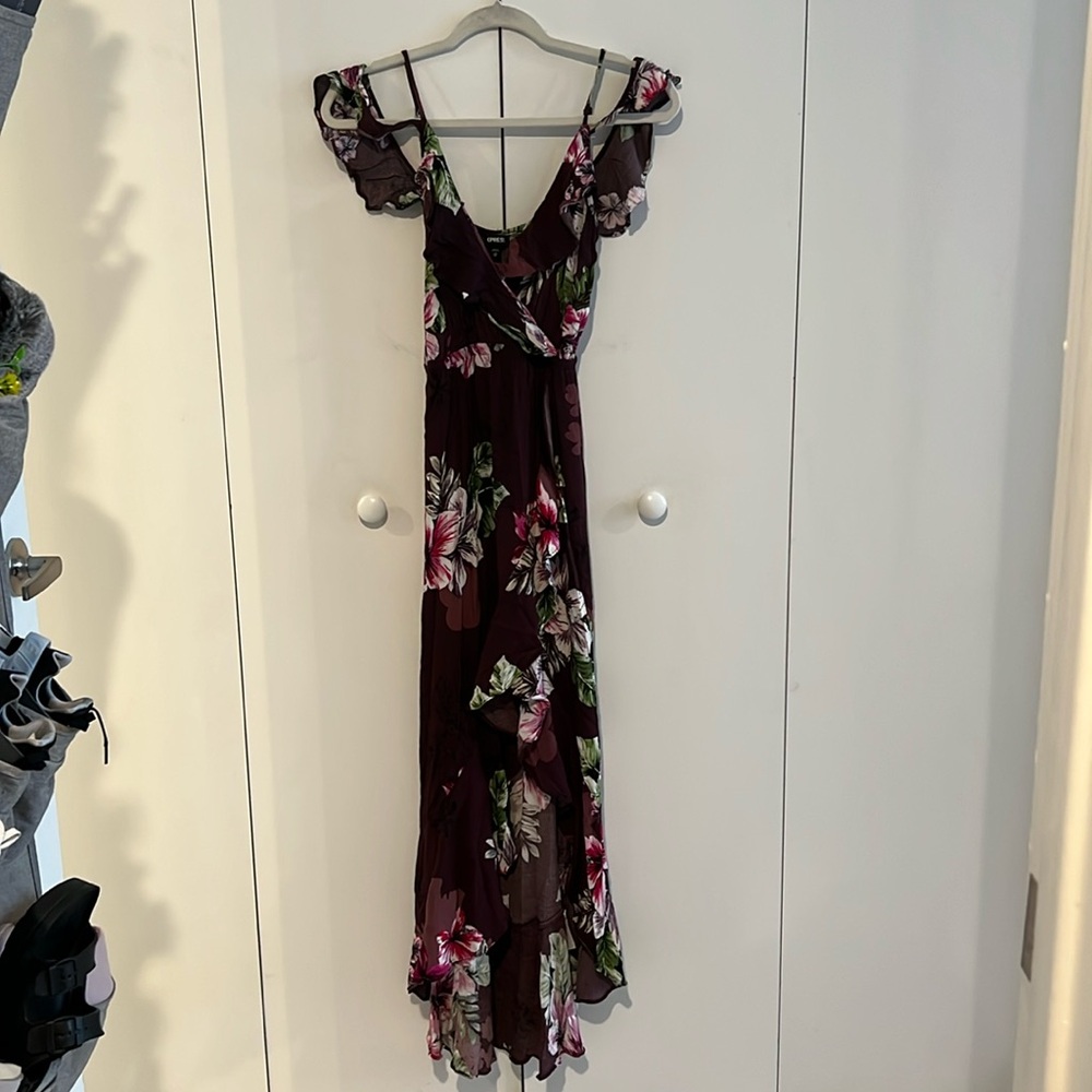 Express high-low dress. Good condition.